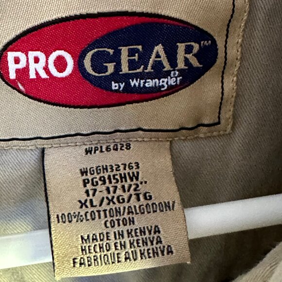 pro gear by wrangler beige realtree camo pattern XL shooting jacket - Picture 4 of 7